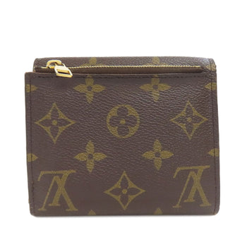 Louis Vuitton Bifold Wallet Monogram Canvas Brown Portefeuille Anais Women