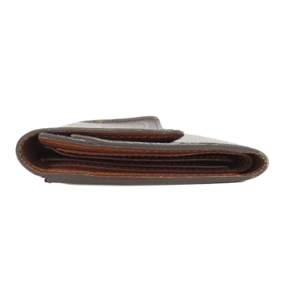 Louis Vuitton Bifold Wallet Monogram Canvas Brown Portefeuille Anais Women