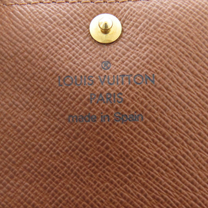 Louis Vuitton Bifold Wallet Monogram Canvas Brown Portefeuille Anais Women