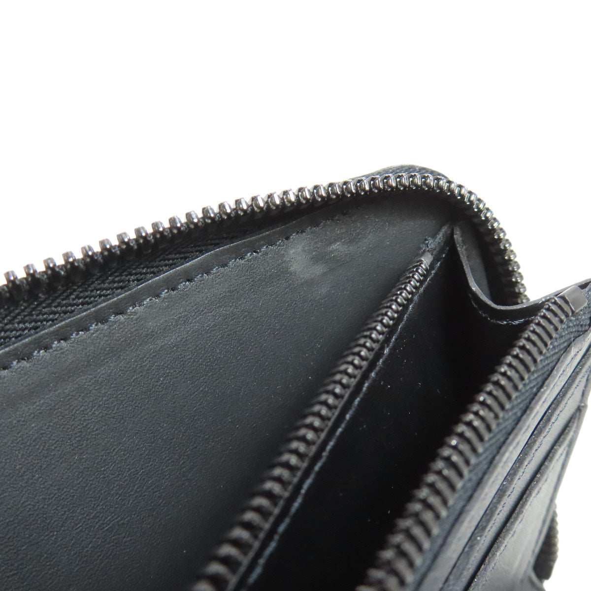 Louis Vuitton Long Wallet Purse M69047 Ann Platt Black Zippy Wallet Vertical Women