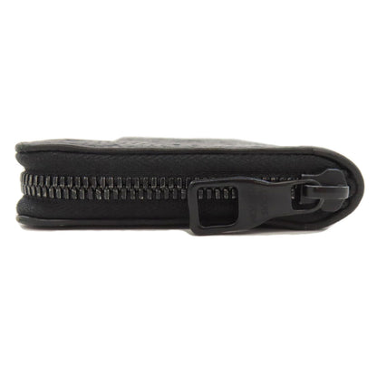 Louis Vuitton Long Wallet Purse M69047 Ann Platt Black Zippy Wallet Vertical Women