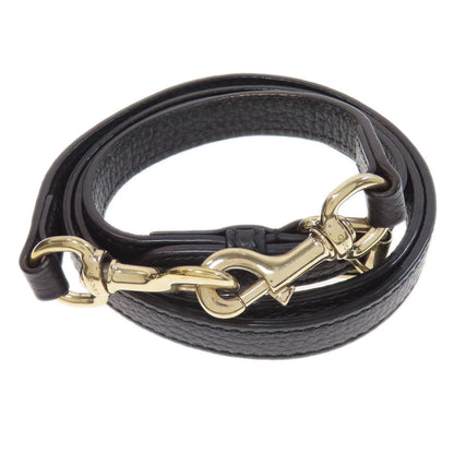 Gucci Handbag 449659 Leather Black Outlet Interlocking G Charm Women