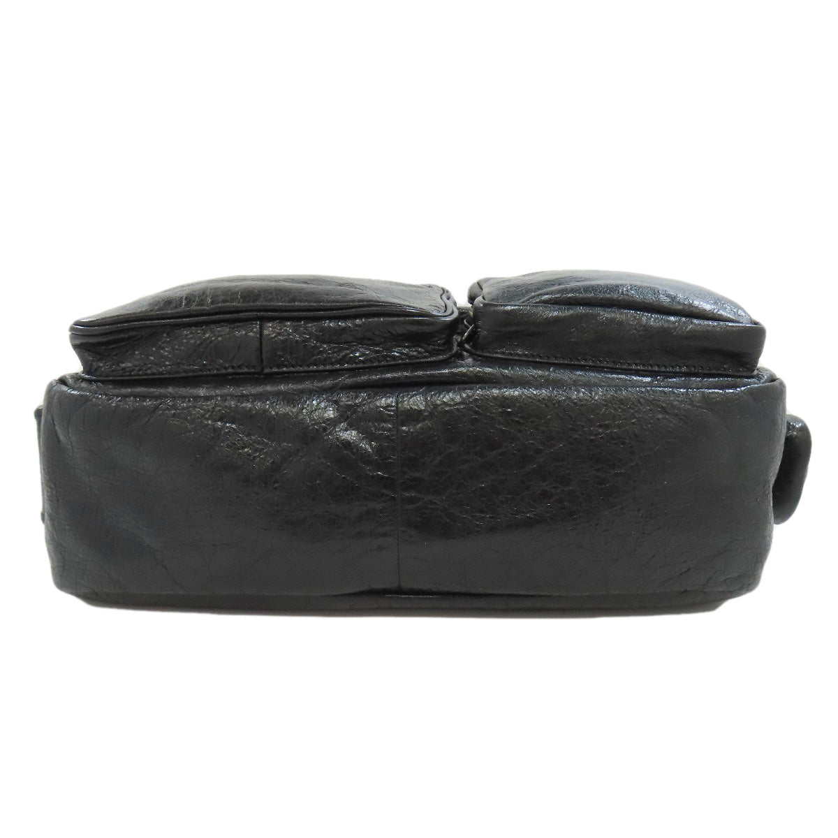 Balenciaga Shoulder Bag 785297 Calfskin Black Super Busy Women