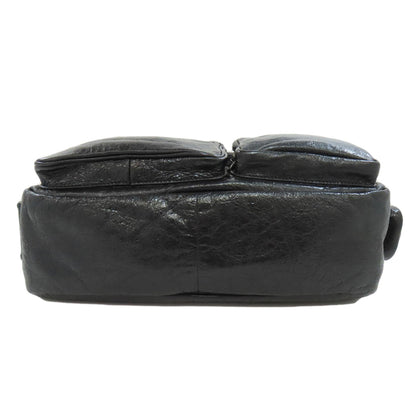 Balenciaga Shoulder Bag 785297 Calfskin Black Super Busy Women