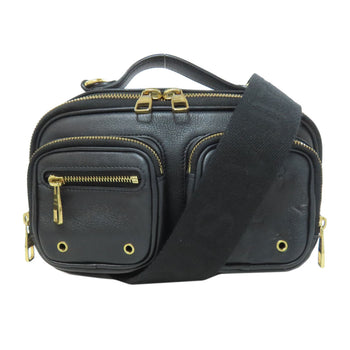 Louis Vuitton Sling Bag M80450 Calfskin Black Utility Crossbody