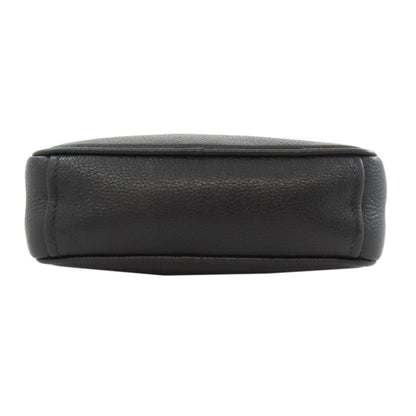 Prada Shoulder Bag Calfskin Black Long Shoulder