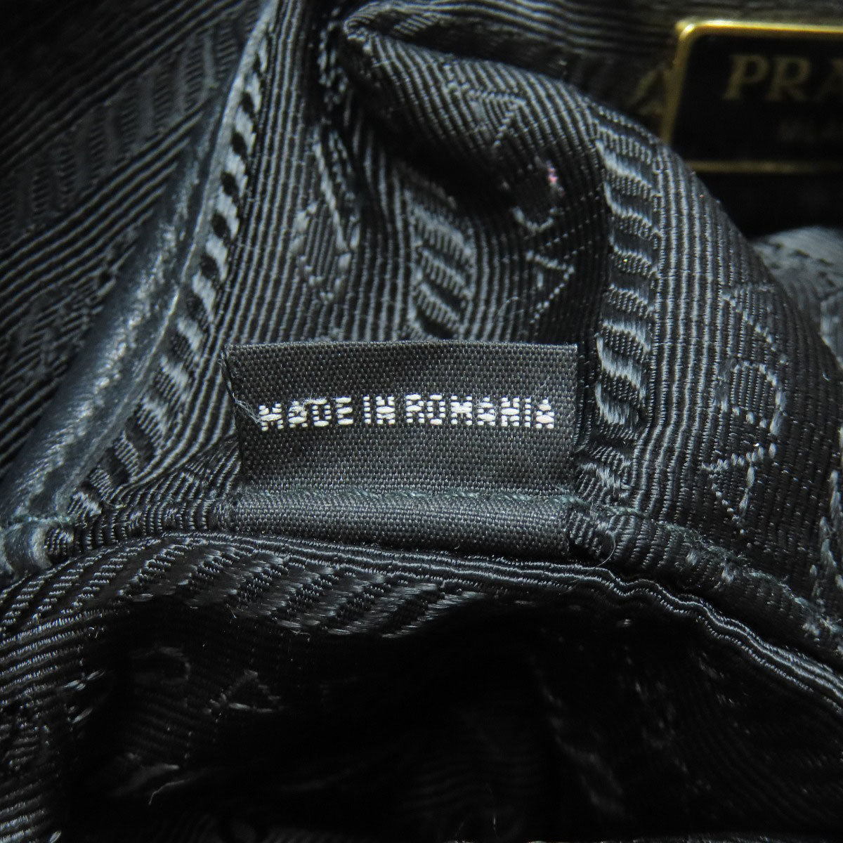 Prada Shoulder Bag Calfskin Black Long Shoulder