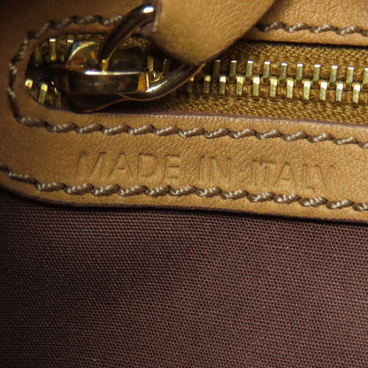 Tods Shoulder Bag Leather Beige Logo
