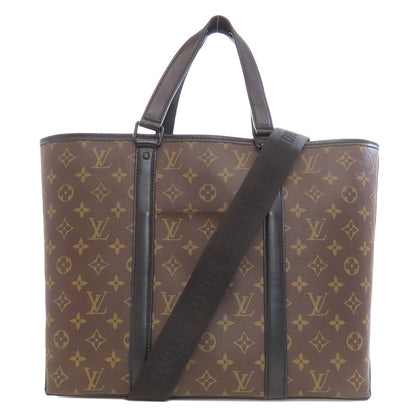 Louis Vuitton Handbag M45734 Monogram Canvas Brown Weekend Tote Pm Monogram Macassar