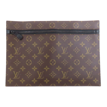 Louis Vuitton Handbag M45734 Monogram Canvas Brown Weekend Tote Pm Monogram Macassar