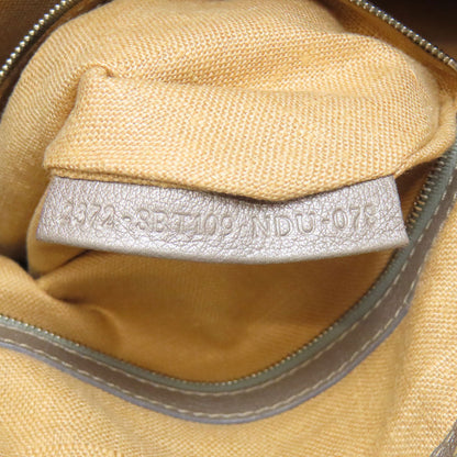 Fendi Shoulder Bag Calfskin Gray Shoulder