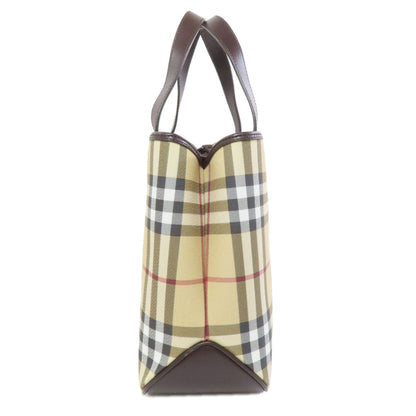Burberry Handbag Pvc Beige Nova Check