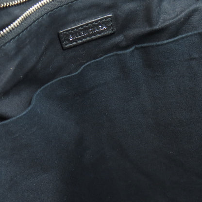 Balenciaga Backpack 545193 Calfskin Black Logo Women