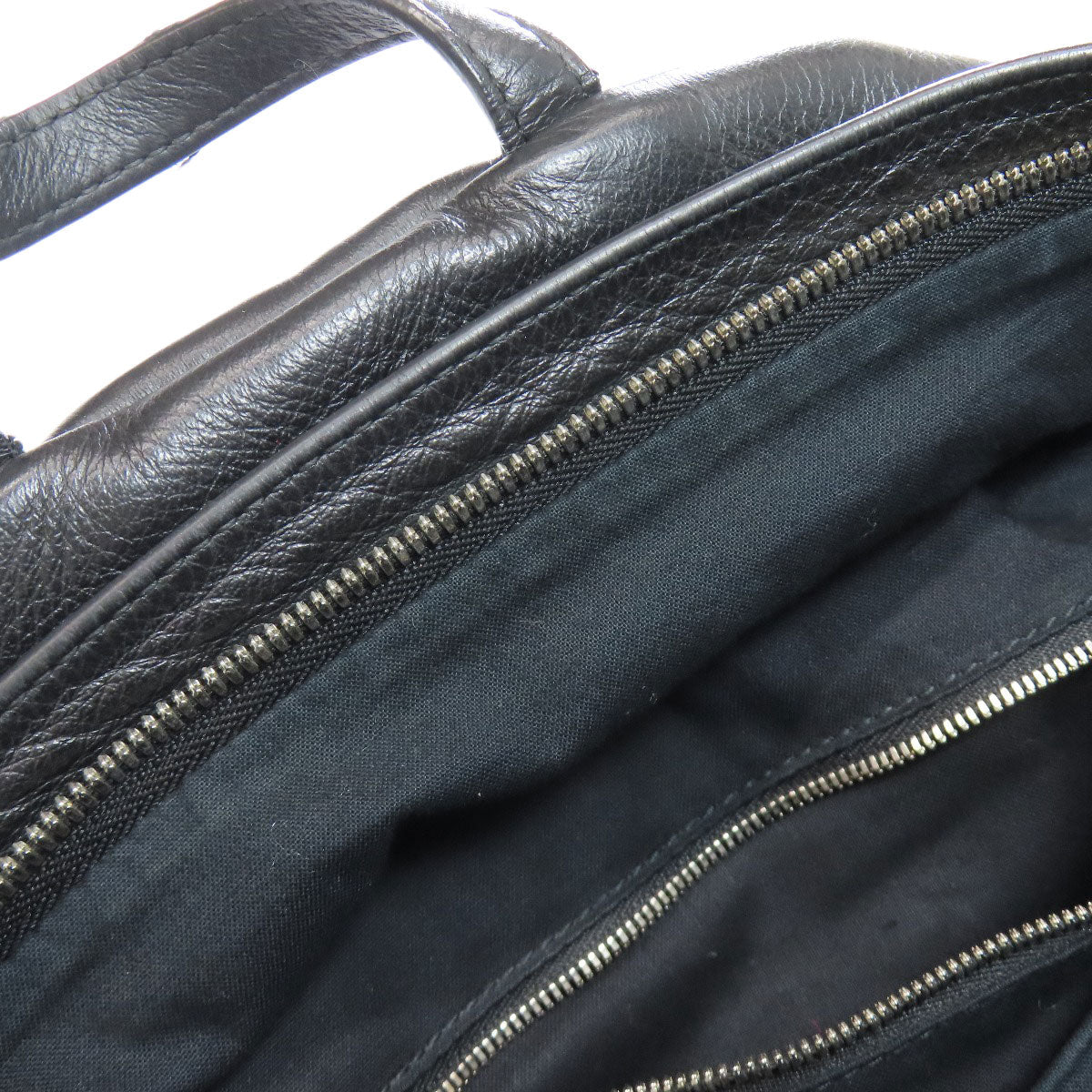 Balenciaga Backpack 545193 Calfskin Black Logo Women