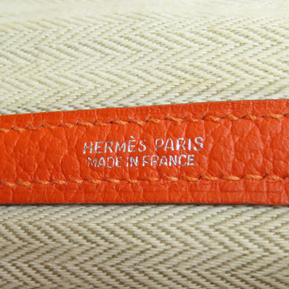 Hermes Tote Bag Negonda Orange Garden Party Pm Silvermetal