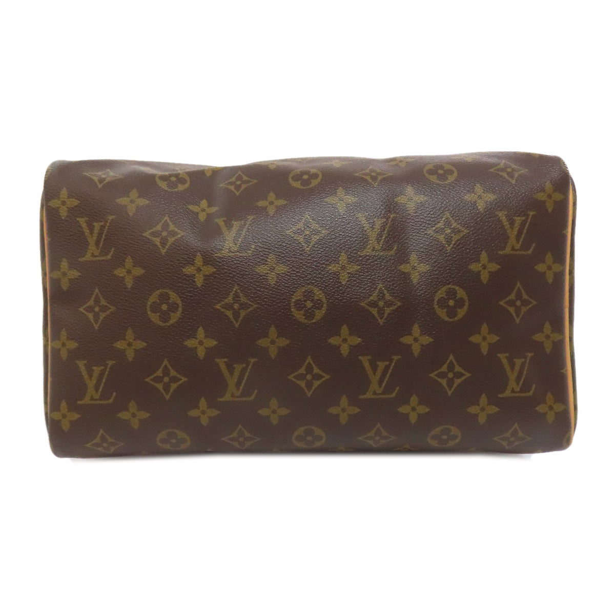 Louis Vuitton Boston Duffel Bag N41531 Monogram Canvas Brown Speedy 30 Women