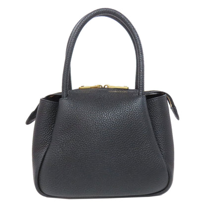 Prada Handbag Leather Black 2Way