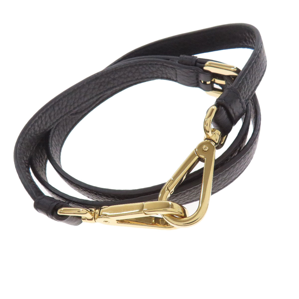 Prada Handbag Leather Black 2Way