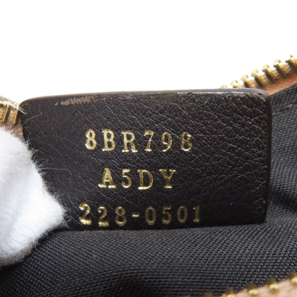 Fendi Handbag Leather Pink Fendigraphy Women