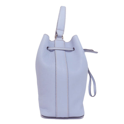 Furla Handbag Leather Blue Ribbon 2Way