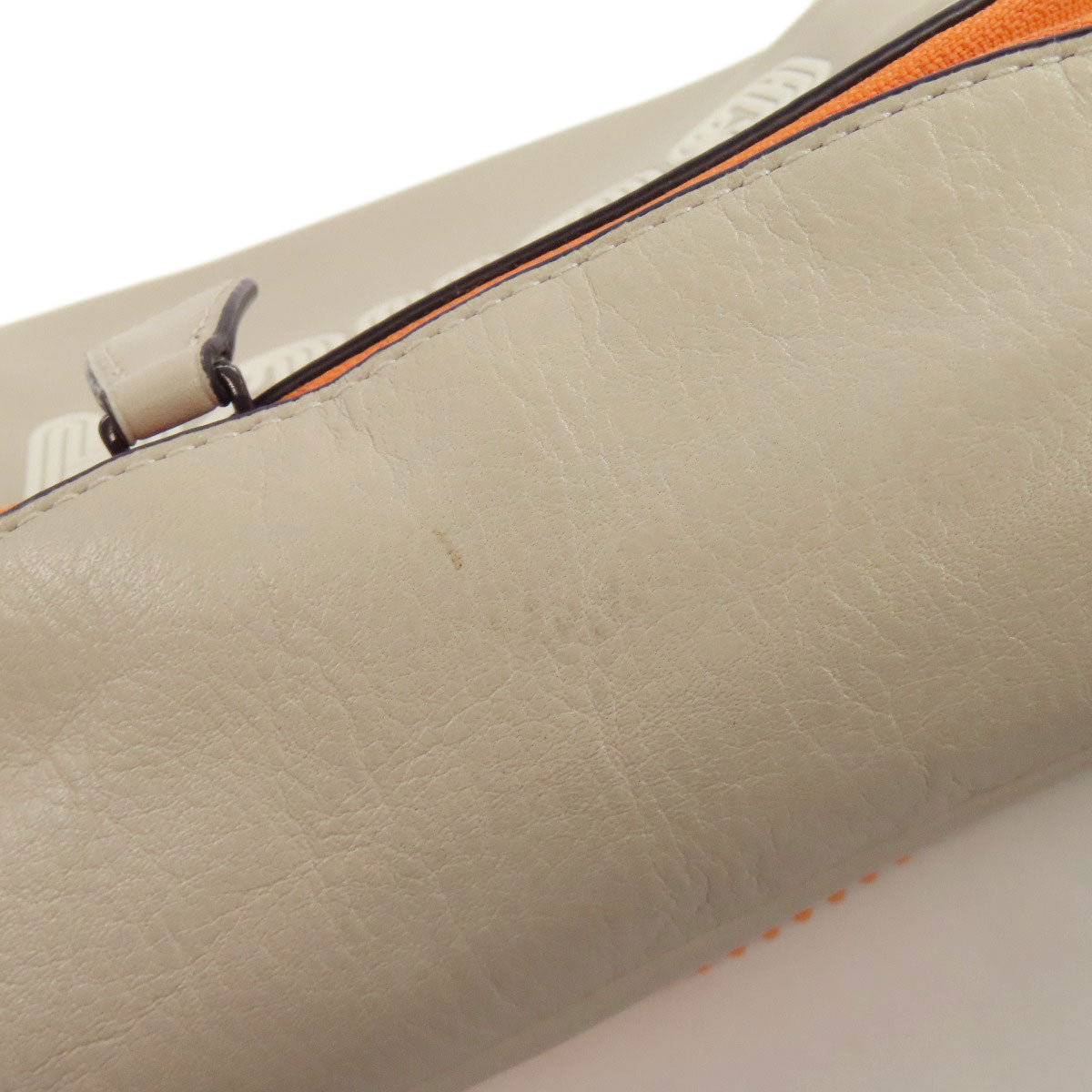 Coach Sling Bag C8129 Leather Gray Logo