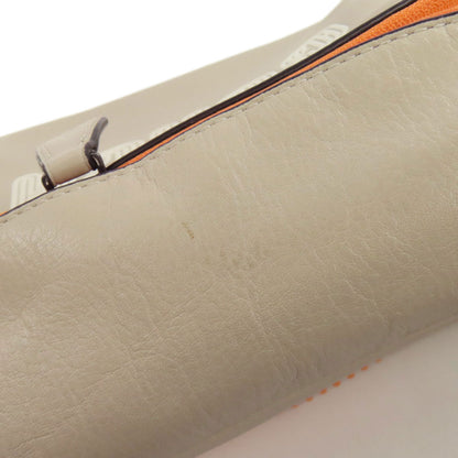 Coach Sling Bag C8129 Leather Gray Logo