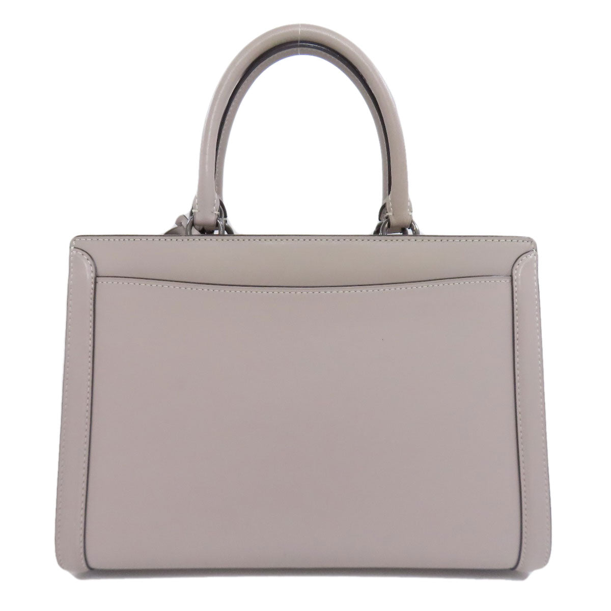 Coach Handbag F49500 Leather Gray 2Way Women