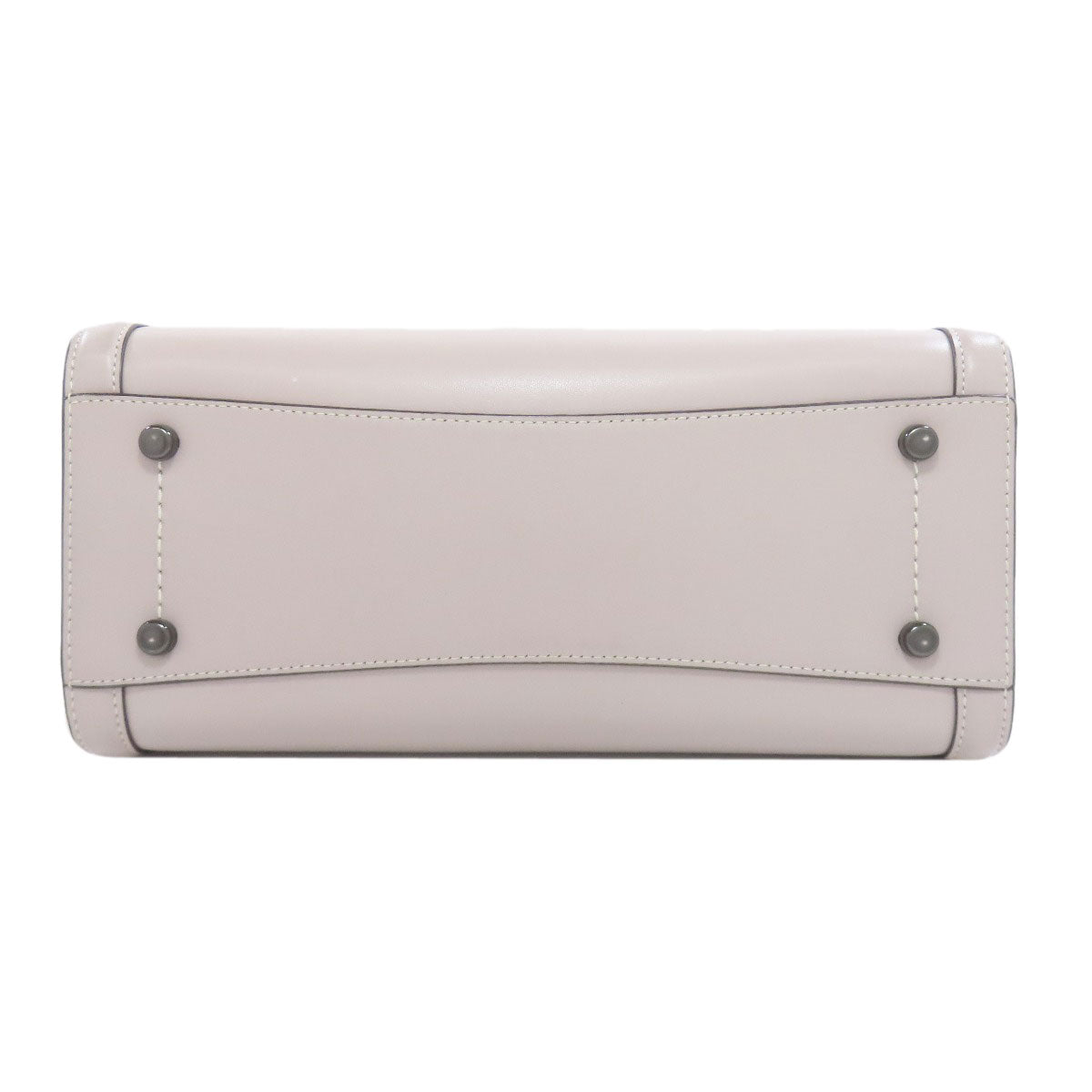 Coach Handbag F49500 Leather Gray 2Way Women