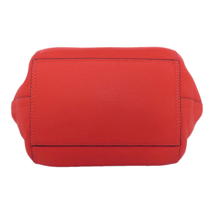 Tory Burch Handbag Leather Red 2Way