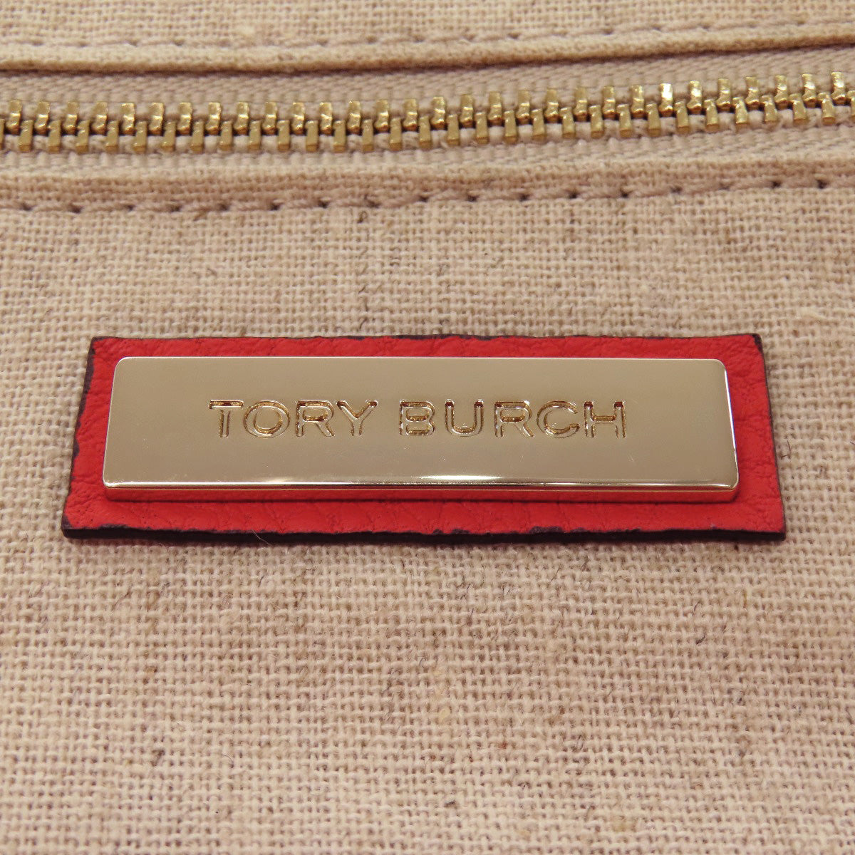 Tory Burch Handbag Leather Red 2Way