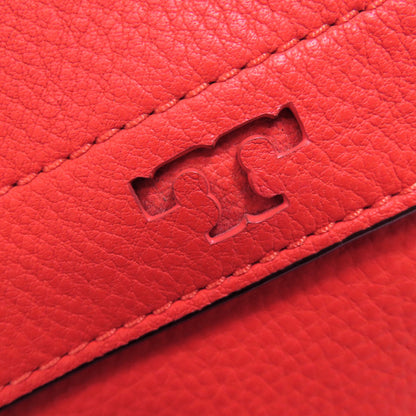Tory Burch Handbag Leather Red 2Way