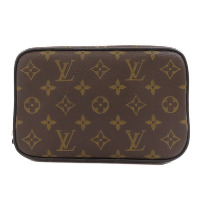 Louis Vuitton Cosmetics Pouch M47507 Monogram Macacer Brown Truth Toilette Pm Women