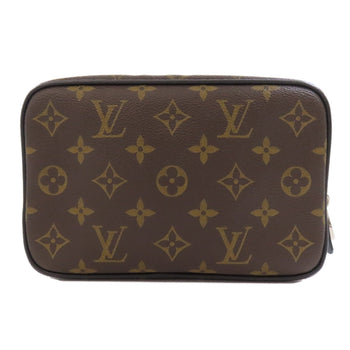 Louis Vuitton Cosmetics Pouch M47507 Monogram Macacer Brown Truth Toilette Pm Women