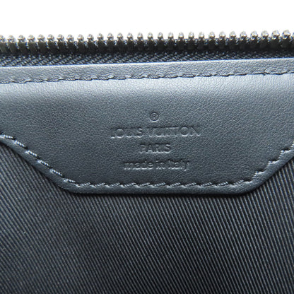 Louis Vuitton Handbag M46456 Monogram Eclipse Gray Sac Plat Cloth Mens