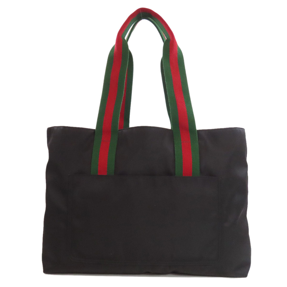 Gucci Tote Bag 802172 Nylon Black Large Tote Sherry Line Women