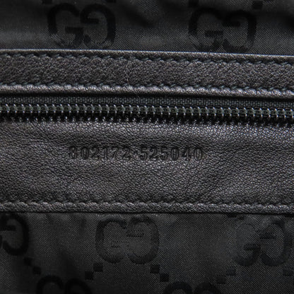 Gucci Tote Bag 802172 Nylon Black Large Tote Sherry Line Women