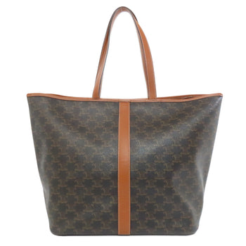 Celine Tote Bag Pvc Brown Triomphe Women