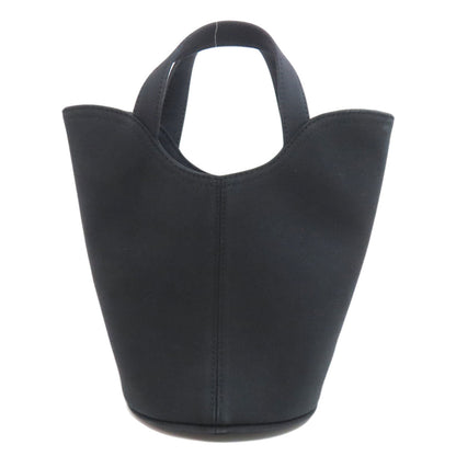 Balenciaga Handbag 619979 Canvas Black Bucket 2Way