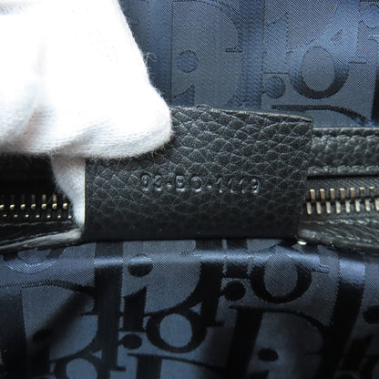 Christian Dior Business Bag Canvas Black Trotter Pattern 2Way Mens