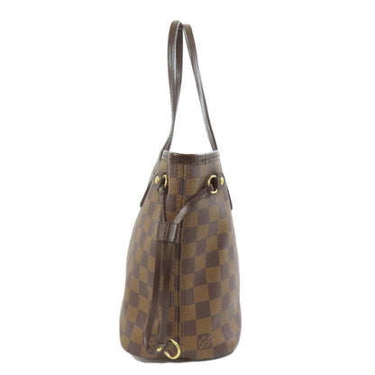 Louis Vuitton Handbag N51109 Damier Canvas Brown Never Full Pm Women