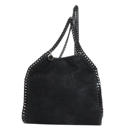 Stella Mccartney Shoulder Bag Polyester Black Falabella 2Way
