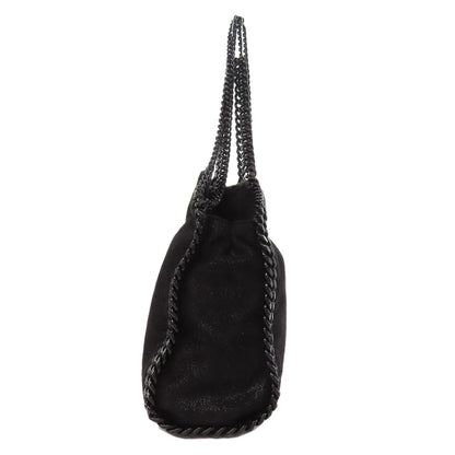 Stella Mccartney Shoulder Bag Polyester Black Falabella 2Way