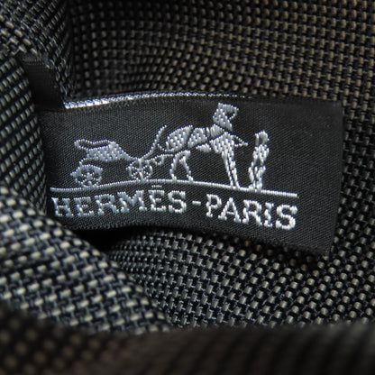 Hermes Backpack Canvas Gray Her Line Ad