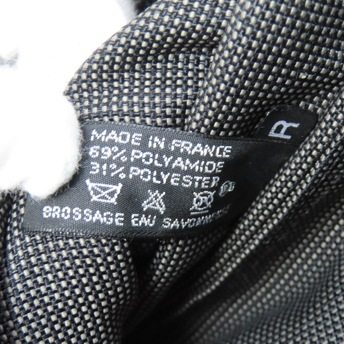 Hermes Backpack Canvas Gray Her Line Ad