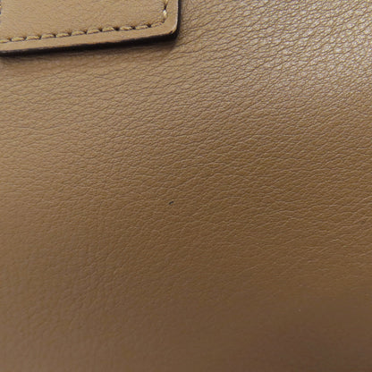 Loewe Handbag Calfskin Brown Amazona 2Way Women
