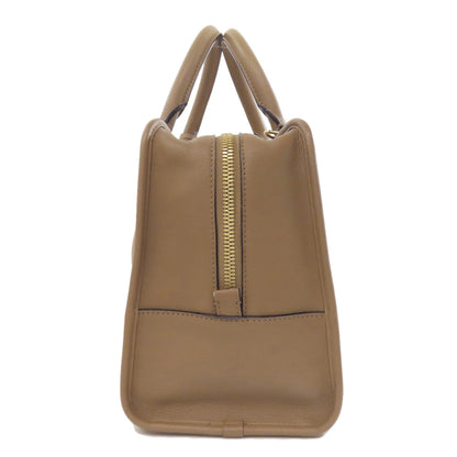 Loewe Handbag Calfskin Brown Amazona 2Way Women