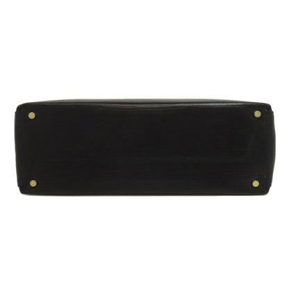 Salvatore Ferragamo Tote Bag Leather Black Logo