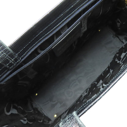 Salvatore Ferragamo Tote Bag Leather Black Logo