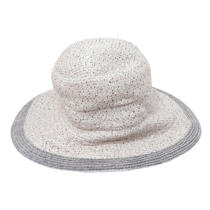 Hermes Hat Canvas White Bucket Hat 55
