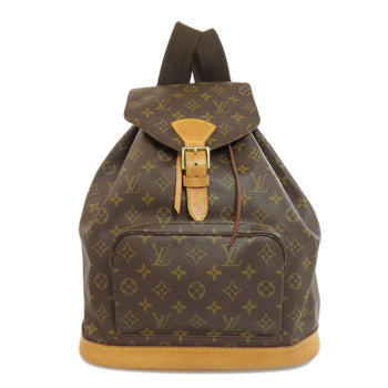Louis Vuitton Backpack M51135 Monogram Canvas Brown Montsourisgm